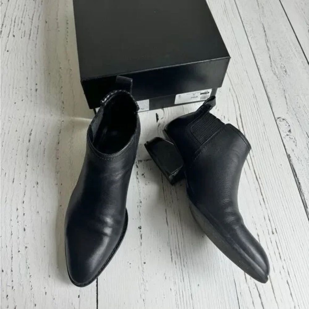 Alexander Wang - Kori Tumbled Leather Booties